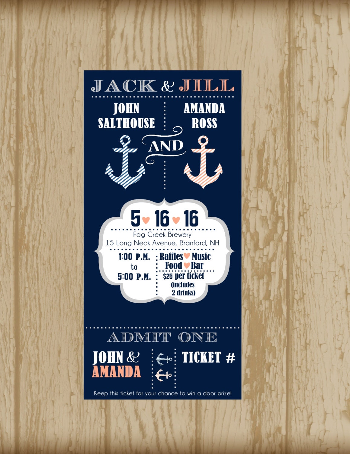 Jack And Jill Invitations 5