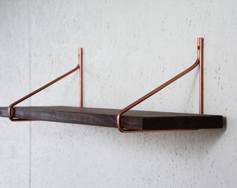 Pair of Newest Design Steel Brackets - Choose your size and color - Shelf Brackets - Painted Brackets - Steel Brackets - Metal Brackets
