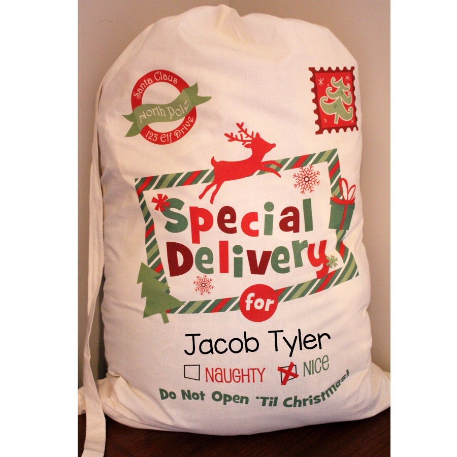 santa sack personalized santa sack christmas sacks by santa sack personalized santa sack christmas sacks by