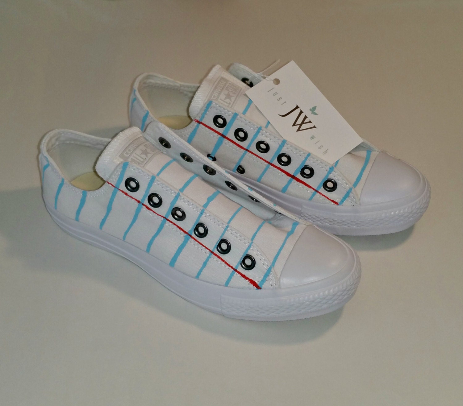 Converse or Vans Notebook Paper Graphic© Shoes For Men and