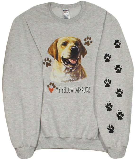 yellow lab sweatshirt