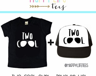 Second Birthday Shirt Boy - Boys 2nd Birthday Shirts - TWO COOL - Two Year Old Birthday Shirt - 2nd birthday shirt - Boys Birthday Shirt