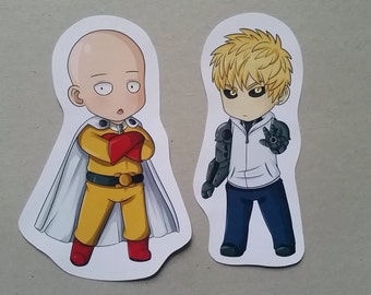 One Punch Man Large Stickers!
