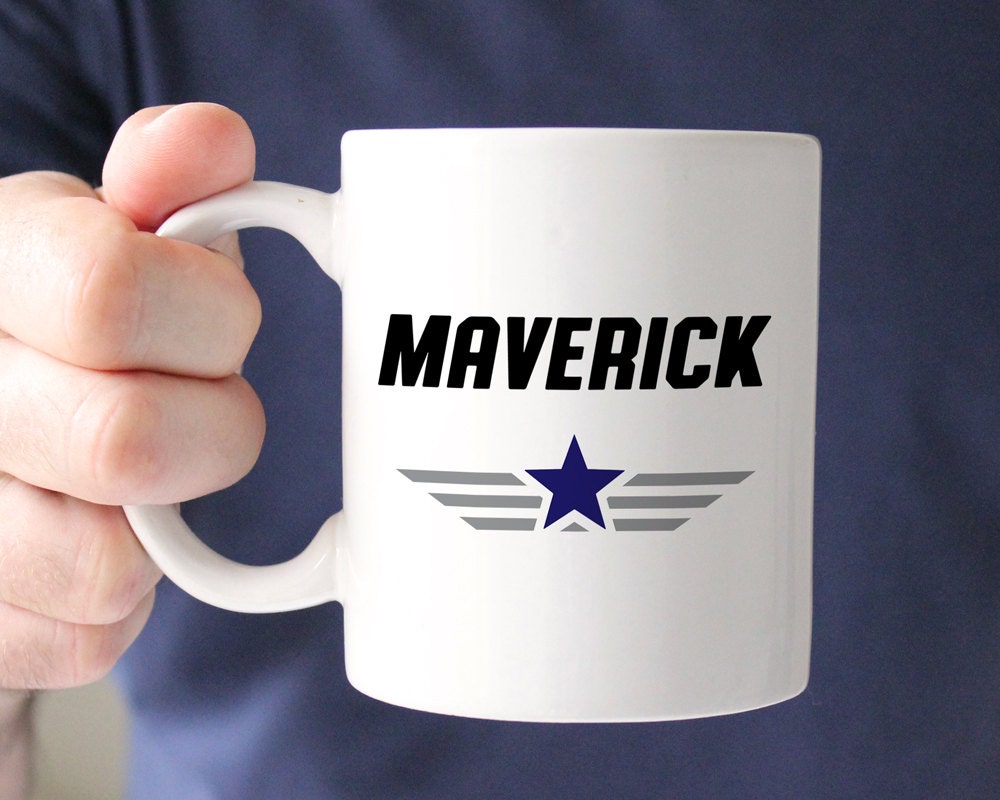 Top Gun Coffee Mug Aviation Coffee Mug Gifts for by AddisonandLake