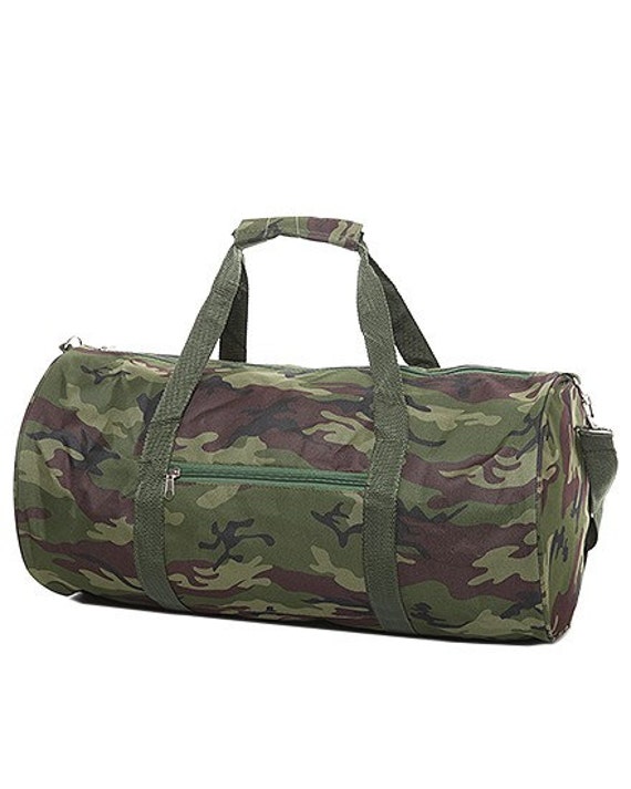 monogram CAMO duffle bag/ GUYS overnight by sewsassybootique