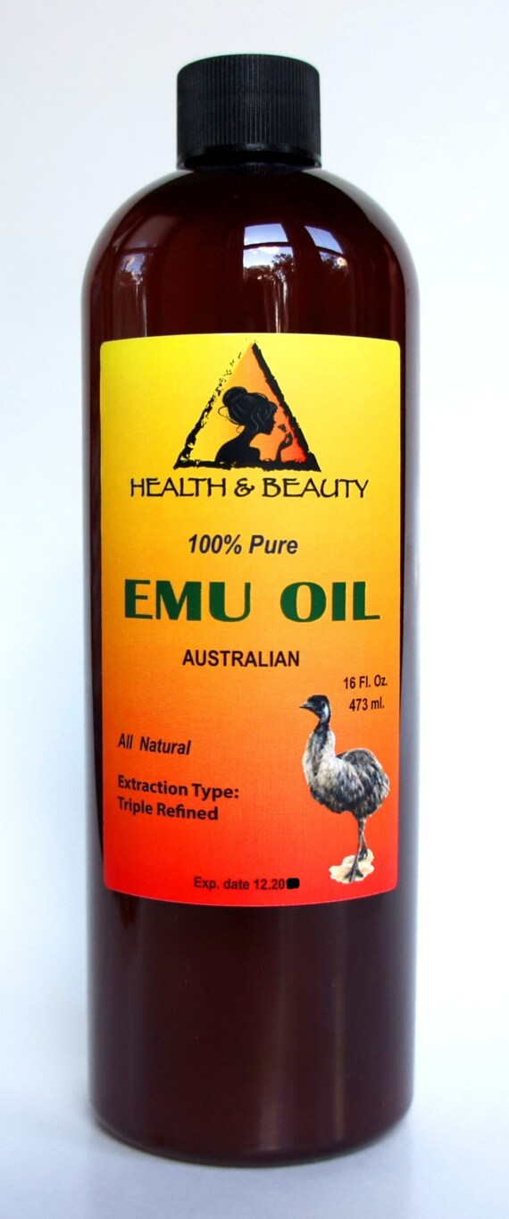 16 oz EMU OIL AUSTRALIAN Triple Refined Organic 100 Pure