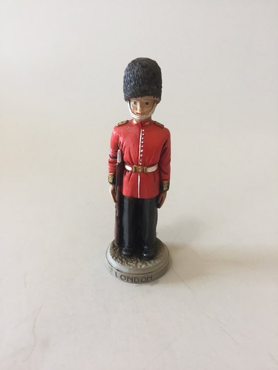 queen's guard figurine