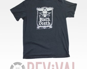 johnny fever black death t shirt