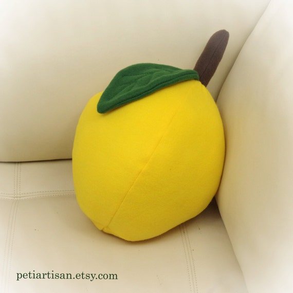 3d fruit pillow