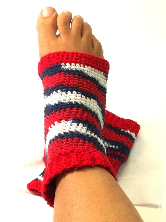 Cotton Yoga Socks Toeless Sock Flip Flop Sock Pilates