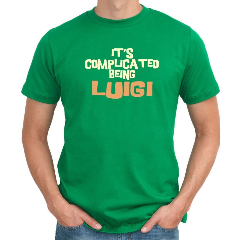 mens luigi shirt