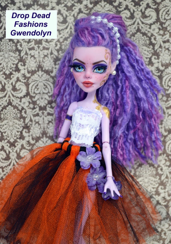 Gwendolyn Operetta repaint Doll repaint. by DropDeadFashions