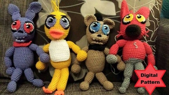 Items similar to Five Nights at Freddys Crochet Pattern on Etsy