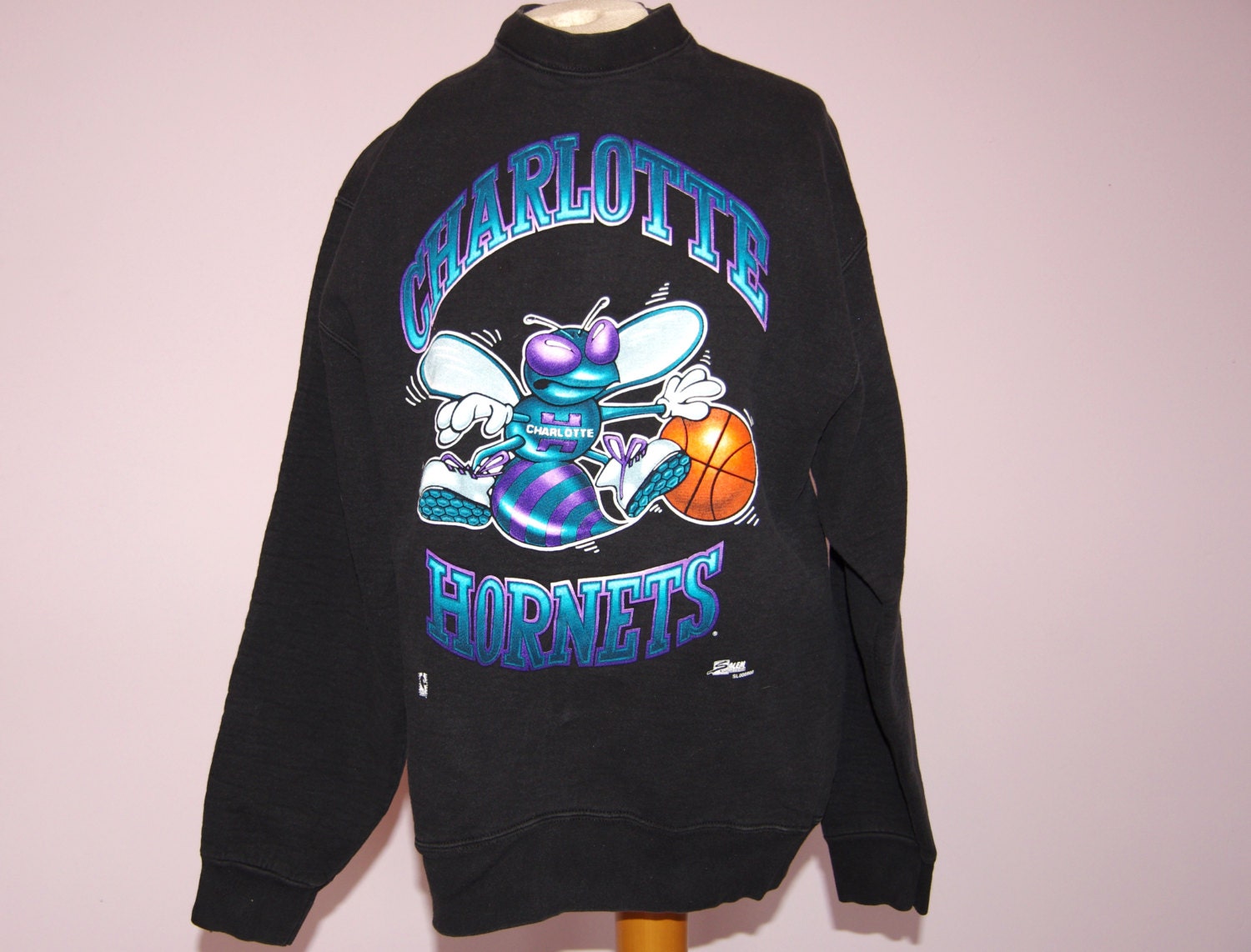 retro charlotte hornets sweatshirt