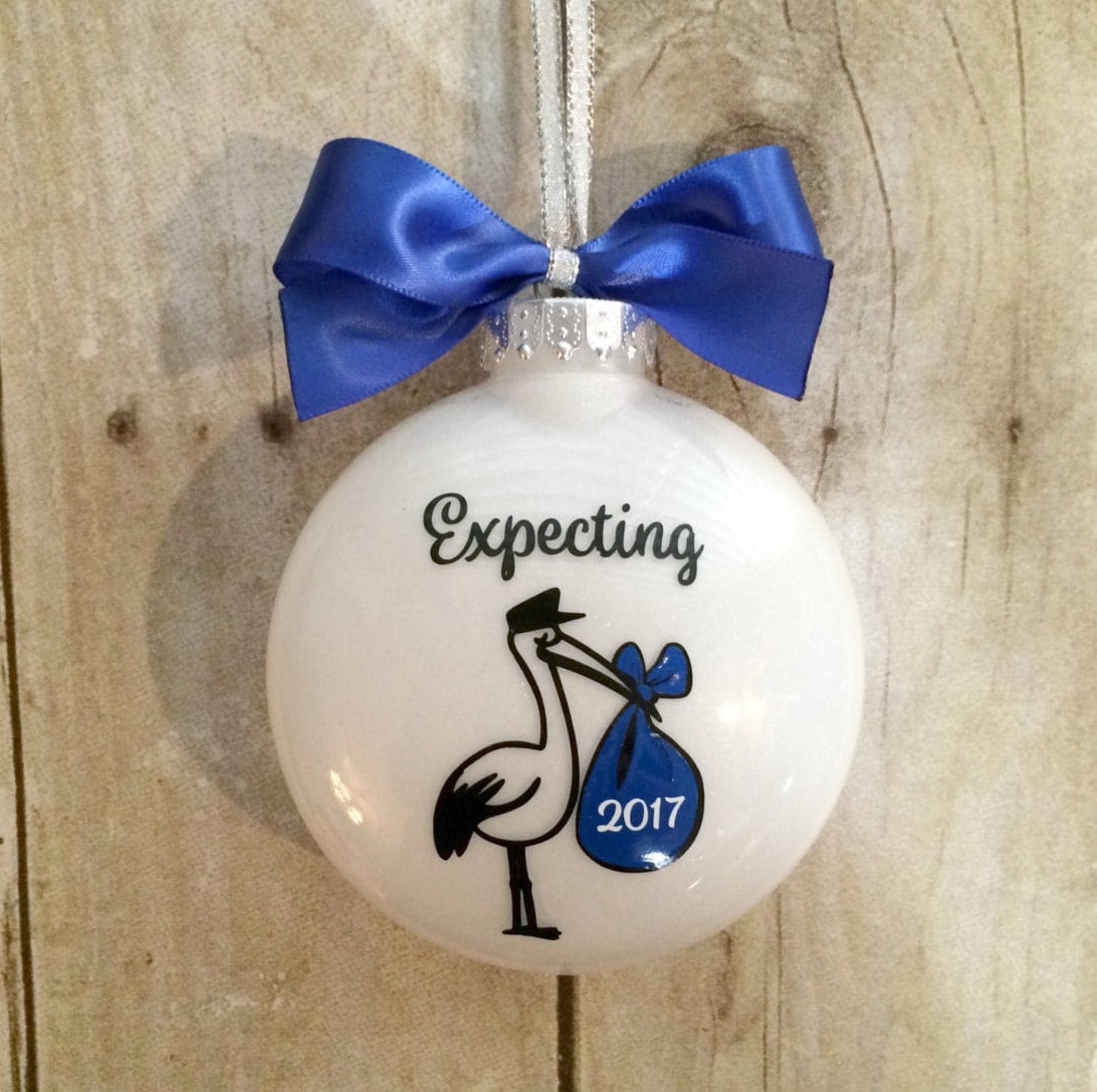 We Are Expecting Ornament Pregnancy Ornament by PearTreePersonal