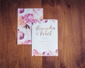 Secret Garden Enchanted Wedding Invitation Secret Garden