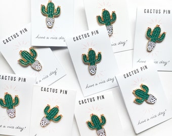 Cactus Pin (MINI REDUCED PRICE)