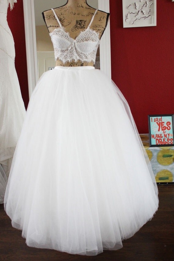 tulle ballgown skirt