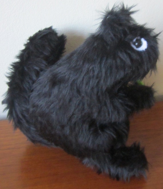 black squirrel plush