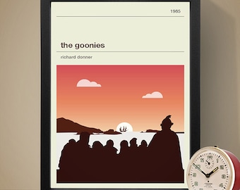 The Goonies Movie Poster, Movie Print, Film Poster