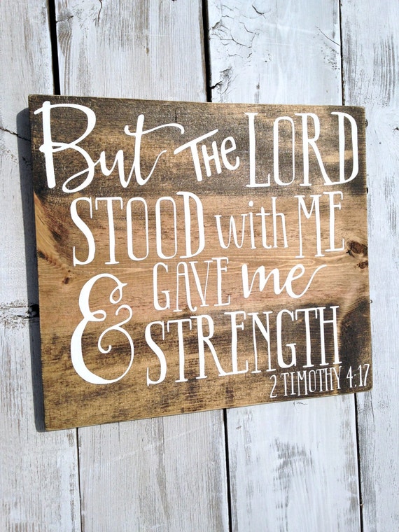 Bible verse on wood bible verse wall art by WoodenThatBeSomethin