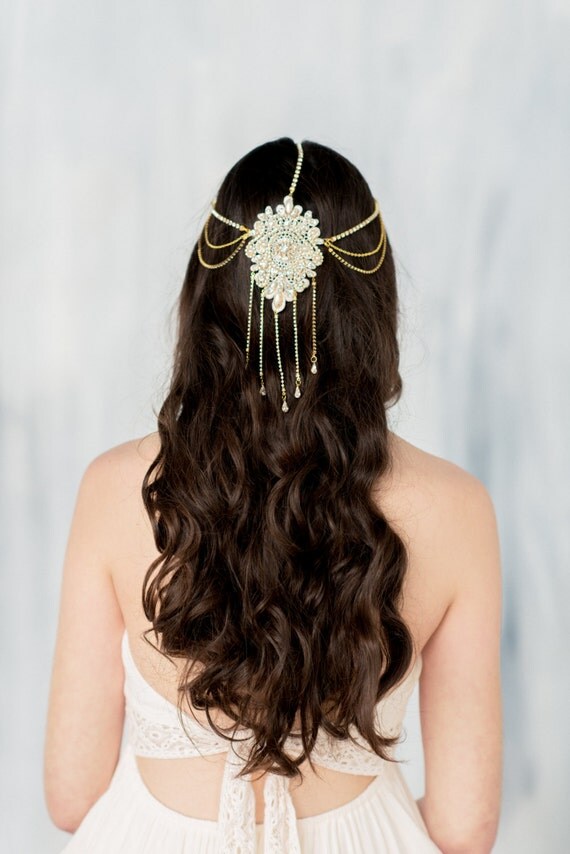 chain crown headpiece