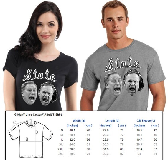 tom izzo & mark dantonio michigan state msu by RealestApparelUSA