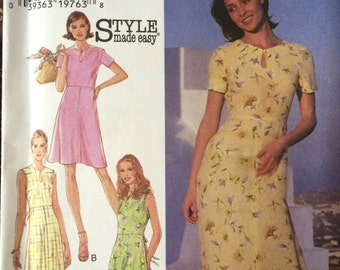 Misses' Sundress With Keyhole Neck and Length Variations---Style 2800