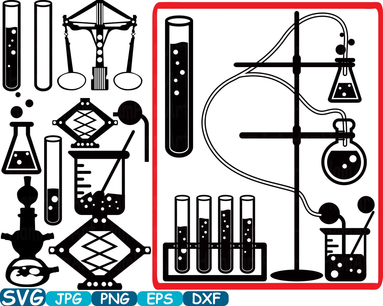 Download Science School SVG Cutting files monogram clipart ...