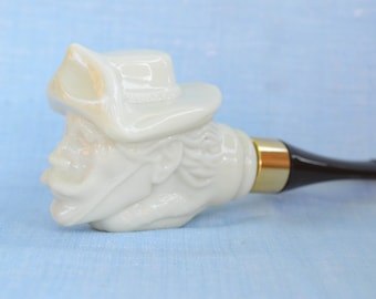 Vintage Avon Pony Express Rider Pipe - Wild Country Cologne Container