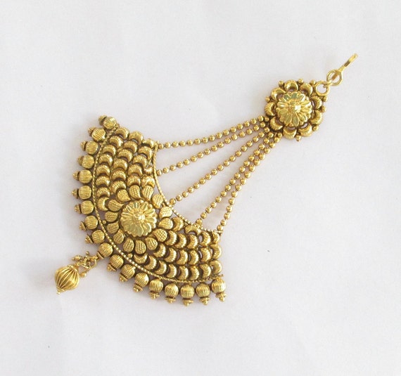 Gold Head Passa Jhoomer Jhumar/ South Indian by