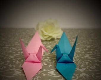 Origami Cranes - 3" Paper - Assorted 50 pack