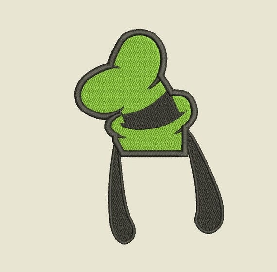 Disney Goofy Hat Applique Files Design INSTANT DOWNLOAD by InaHoop
