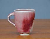 Red Ceramic Coffee Cup, Hand Thrown Porcelain Pottery, Red Ceramic Cup, Red Teacup, Red Coffee Mug, White, Espresso, Wine | Caldwell Pottery Red Ceramic Coffee Cup, Hand Thrown Porcelain Pottery, Red Ceramic Cup, Red Teacup, Red Coffee Mug, White, Espresso, Wine | Caldwell Pottery