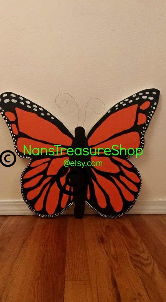 Outdoor Wooden Garden Butterfly