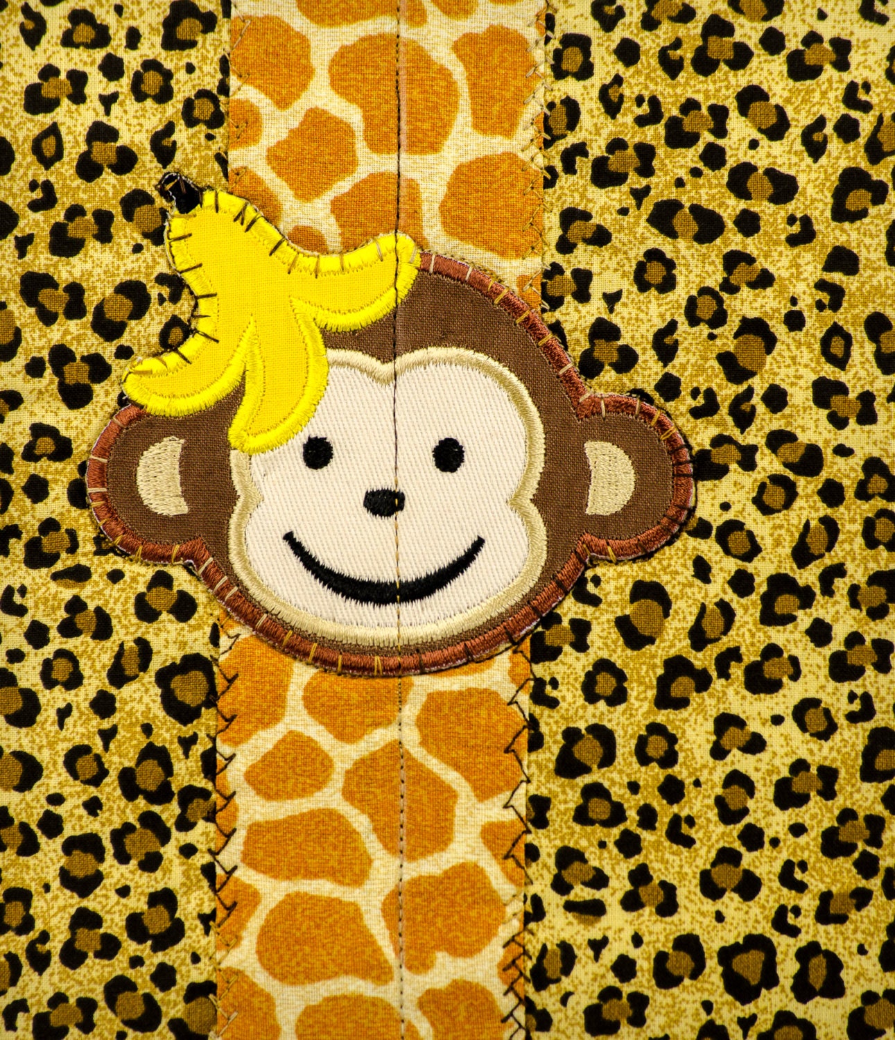 Diaper Bag Monkey Baby Shower Nature Lover Safari by SewBusyBags