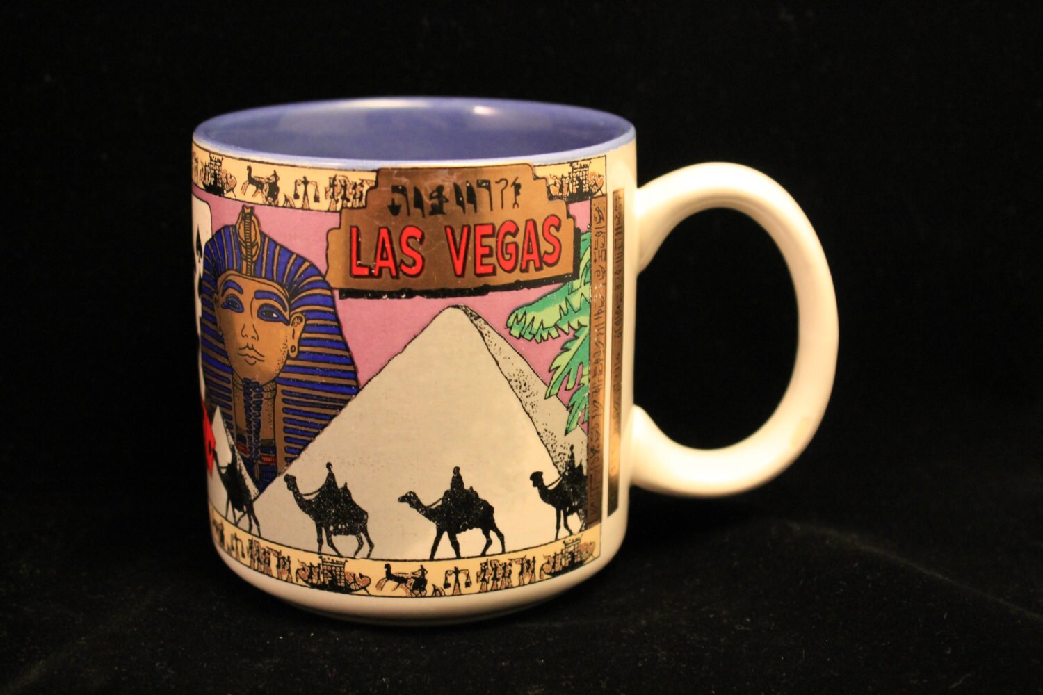 Las Vegas Mug Vintage Las Vegas Coffee/Tea Mug by RustyBonesArt