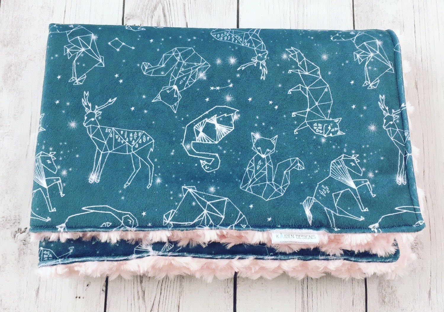 Design Your Own Minky Cuddle Blanket// Made to by KaidenDesigns