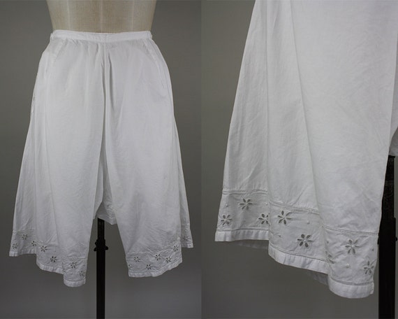 Victorian Bloomers / Edwardian Bloomers / Vintage Cotton