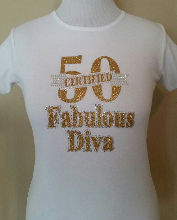 50 and fabulous rhinestone shirts