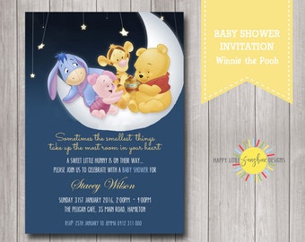 Printable Winnie The Pooh Baby Shower Invitations 10