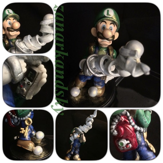 Custom amiibo Luigi's Mansion by ZanarkandSky on Etsy