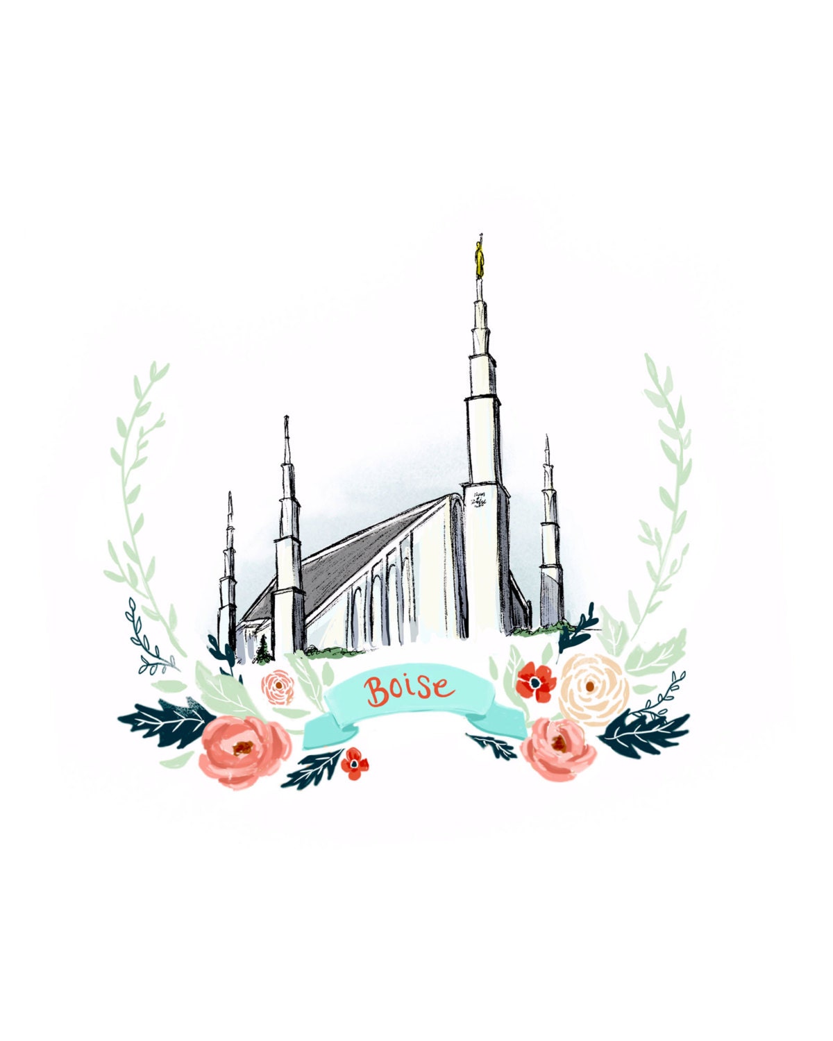 Boise Idaho Temple LDS Mormon FHE latter day saint young