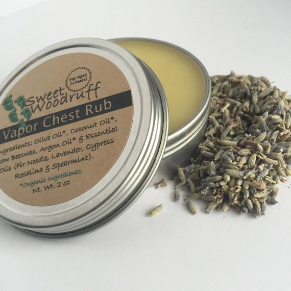 Organic Vapor Rub 2 Years Chest Rub Herbal Chest Rub
