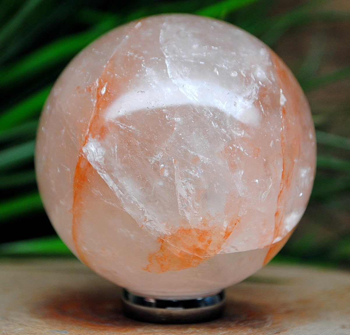 Crystal Quartz Gemstone Sphere Ball Ca436 by peoplecrystals