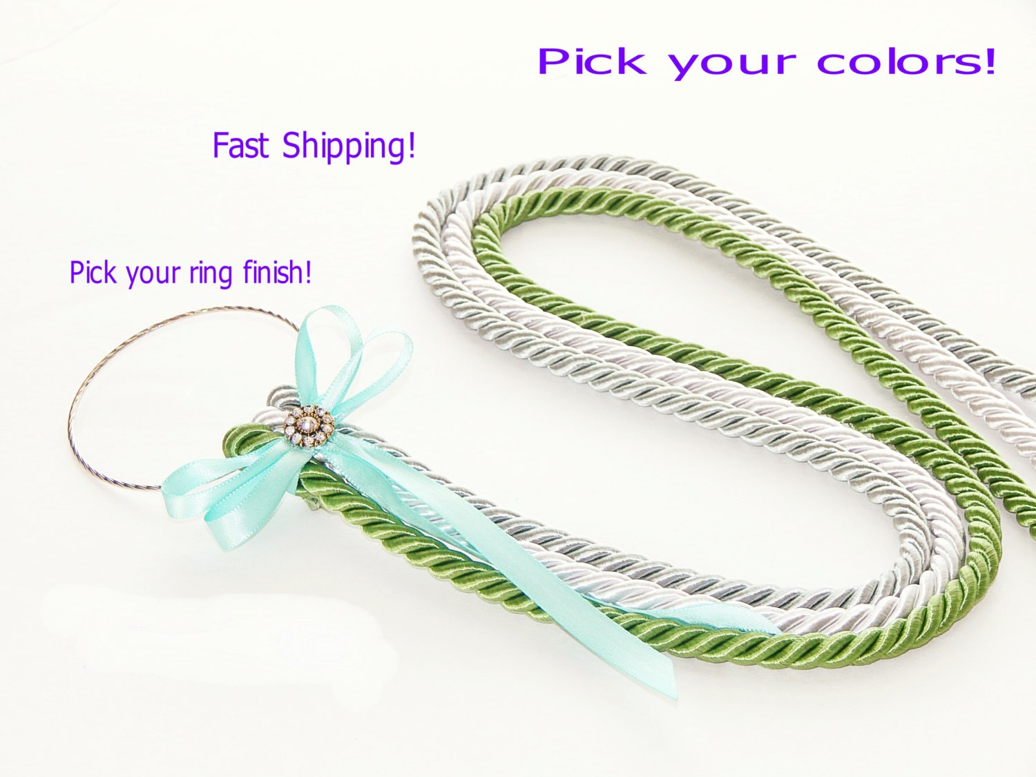 Cord of Three Strands Unity Knot Unity by UnityWeddingBraids