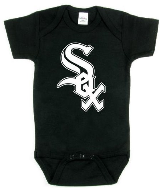 Chicago White Sox Onesie Jumpsuit Baby Short by