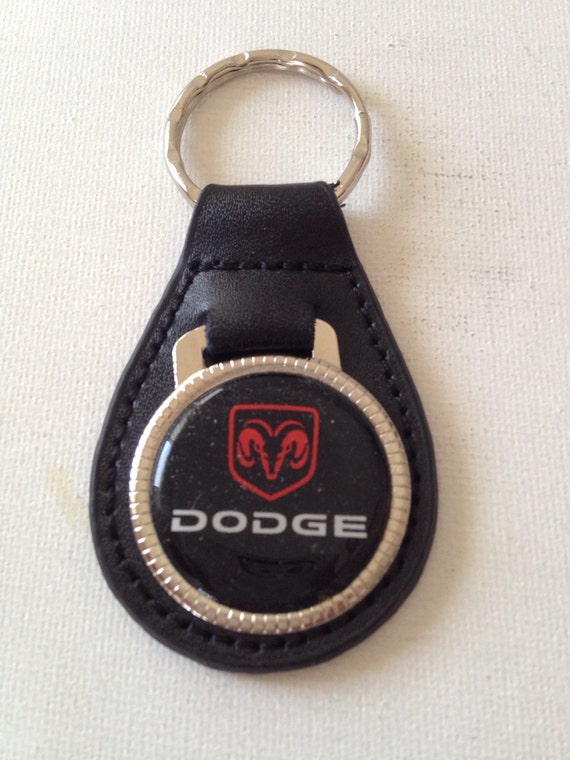Dodge Keychain Genuine Leather Key Chain