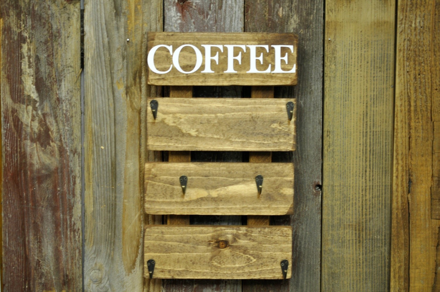 coffee cup holder rustic coffee cup rack kitchen coffee cup