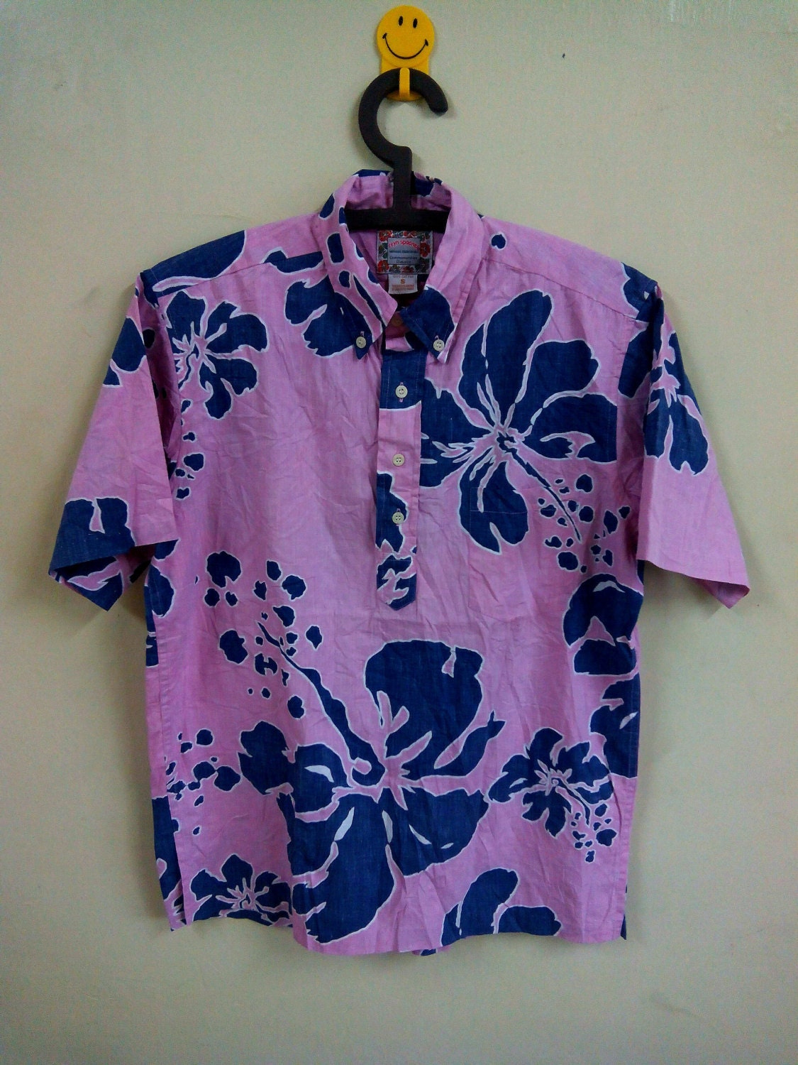 Sale Hawaiian Shirt Reyn Spooner Size S Traditional Floral